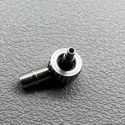 6mm Silber Uhrenkrone mit Tubus für OMEGA Seamaster 300 Modell