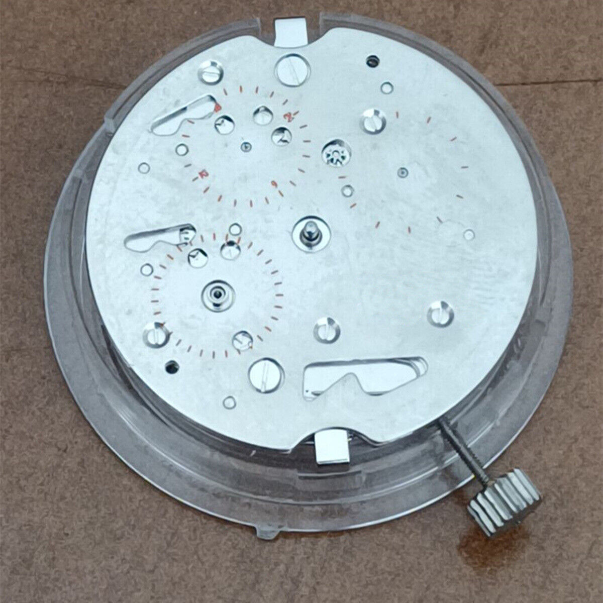 Seagull ST16 T16 mechanical watch movement with automatic winding, 3 hands, and small seconds feature.