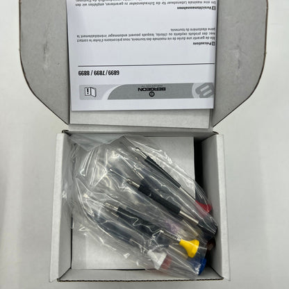 Bergeon 6899-S10 stainless steel screwdrivers set with elastomer handles for precise watch repair tasks