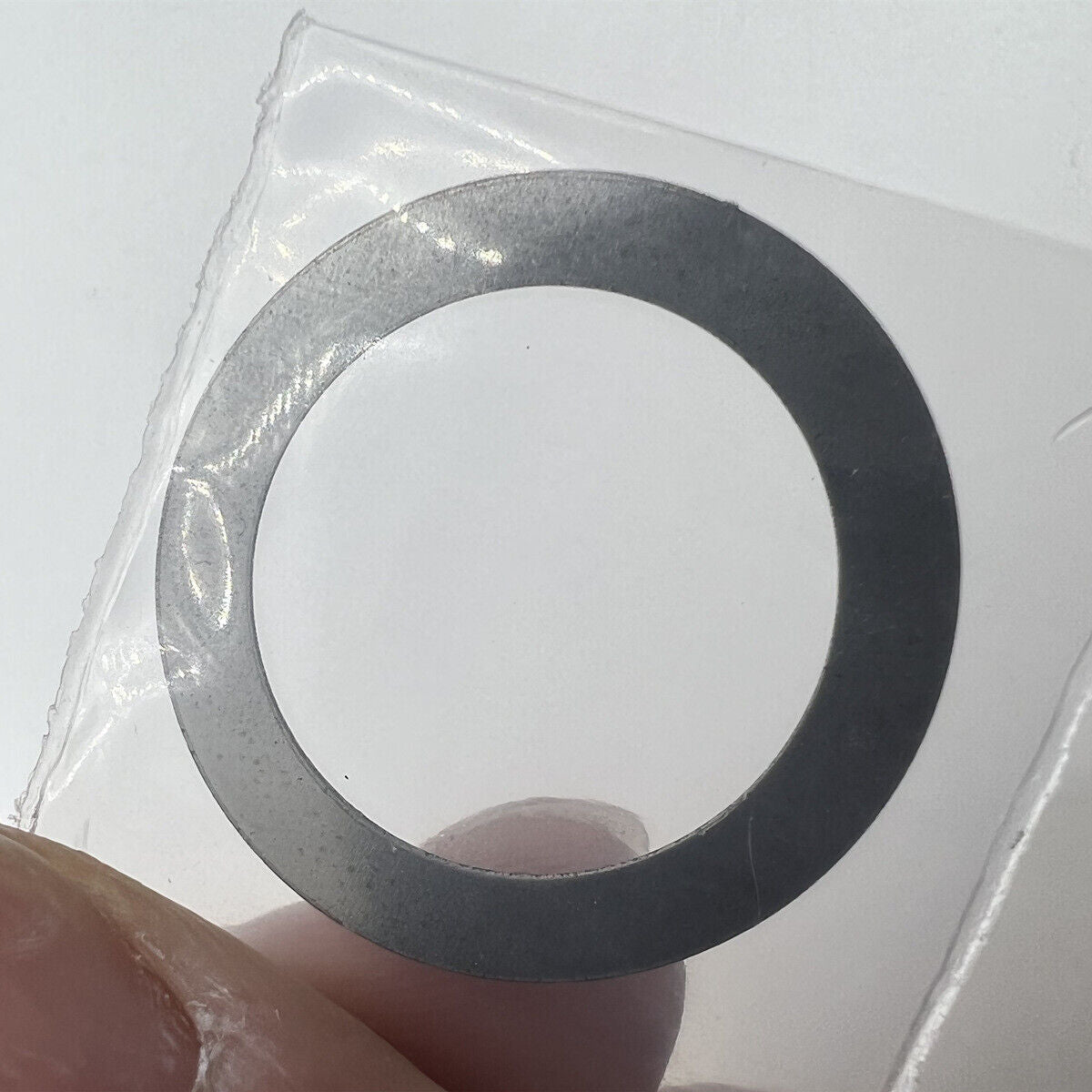 Black background date wheel overlay with white font for Seiko NH35 NH36 movement, date at 6 o'clock position