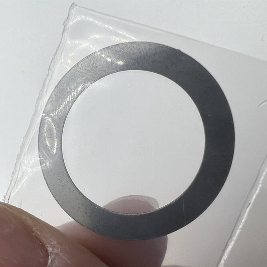 Black background date wheel overlay with white font for Seiko NH35 NH36 movement, date at 6 o'clock position