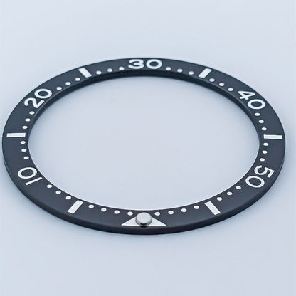 SUB 33.65x27.3mm flat ceramic watch bezel insert for women's watch customization.