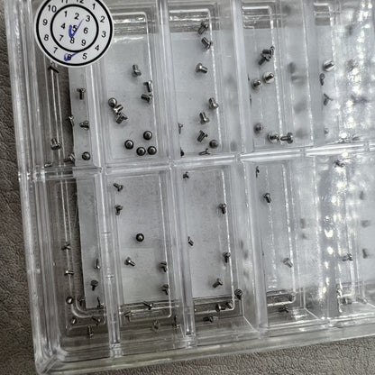 180 Stück Mini Schrauben aus hochwertigem Edelstahl 8 Größen für Gehäuseboden