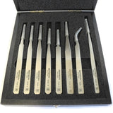 Bergeon 7028 Tweezer Set Of 8 Superalloy Tweezers (Ni-Cr-Mo)