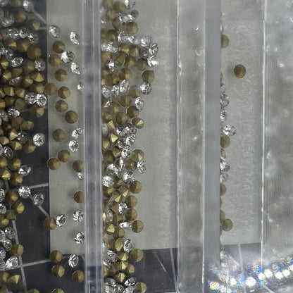 1000 PIÈCES/BOÎTE Pierres Strass Moyen-Orient Diamant Montre Partie 