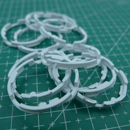 Wholesale watch case movement cushion spacer ring for Miyota 8200 series, durable and precise fit.