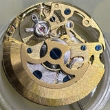 China Made Golden 7120 Hollow Automatic Mechanical Movement 3 Hands Watch Part