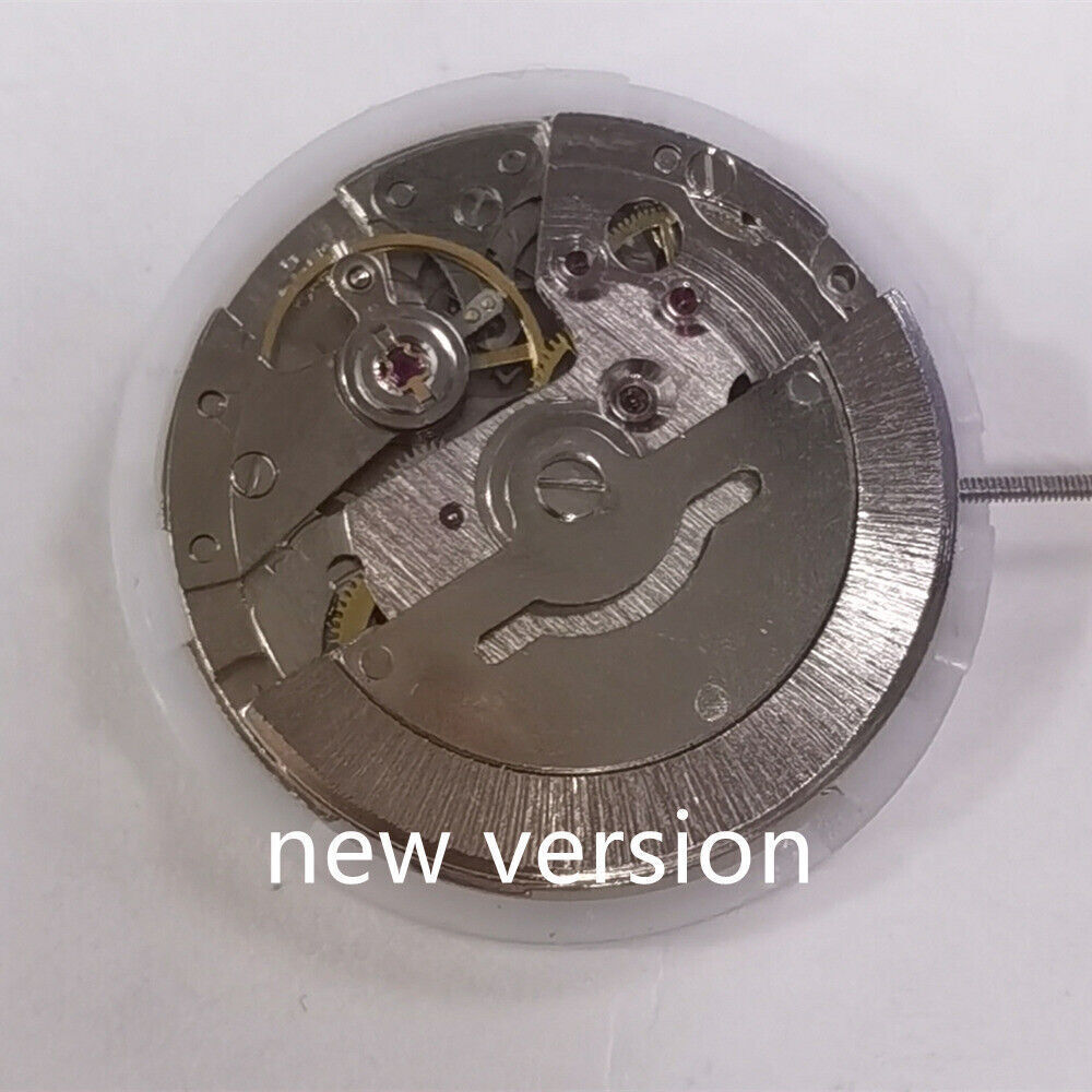 DG2813 Automatisches mechanisches Uhrwerk 8205 Ersatz Tag Datum Silber