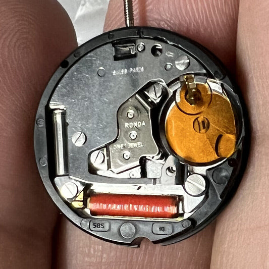 Ronda 585 Quartz Watch Movement Date At 3/6