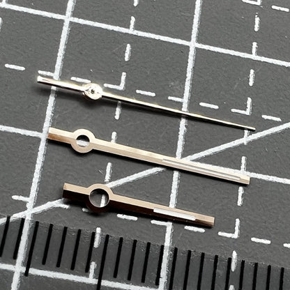 Aiguilles de montre à finition dorée rose et luminescentes vertes pour modèles 116234/126334/126331/116233 