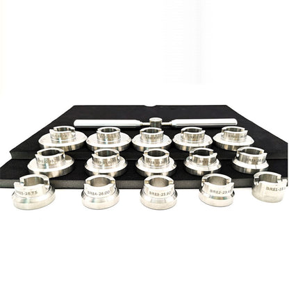 15PCS Stainless Steel Watch Case Opening Dies for Breitling Caseback Removal