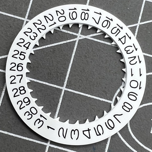 Reversal Nunmber Date Disk Wheel Date Wheel for NH35 NH36 Date At 9 Movement