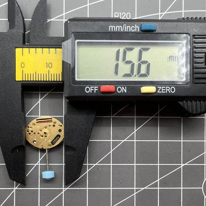 Swiss ETA 980.153 quartz watch movement with 2 hands, precision craftsmanship by ETA for accurate timekeeping in accessories.