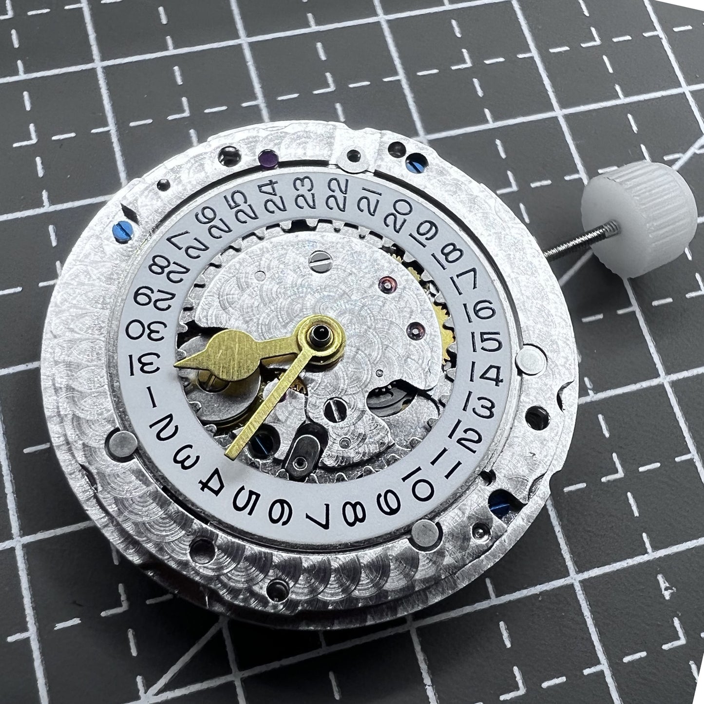 Shanghai 3285 Automatik Uhrwerk mit mechanischem 4-Zeiger GMT f�r pr�zise Zeitmessung