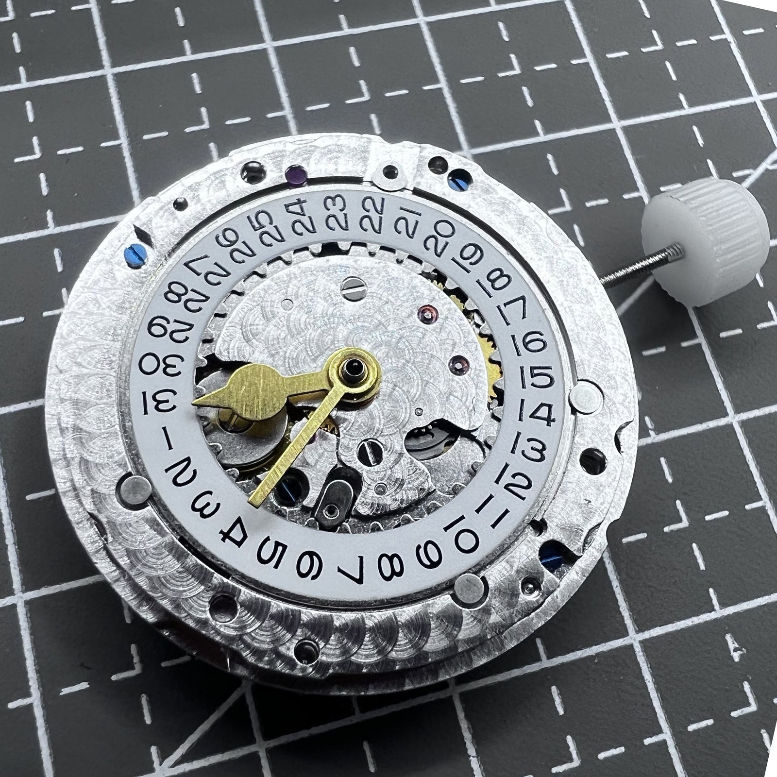 Shanghai 3285 Automatik Uhrwerk mit mechanischem 4-Zeiger GMT f�r pr�zise Zeitmessung