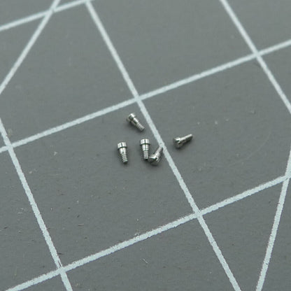 1. Set of 3 RLX 3135 hairspring bridle screws for precise watch movement repair.  