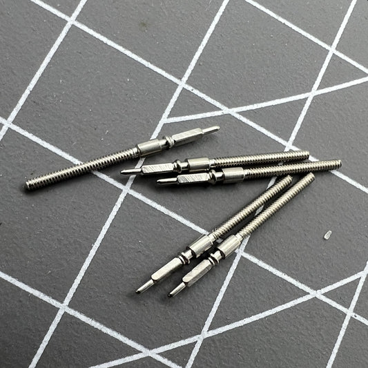 2 PIECES Watch Winding Stems Spare Parts Fit for ETA 2783 2784 2789 Movement