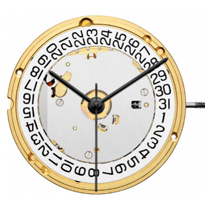 ETA E63.111 Watch Quartz Movement  3 Hands Date At 3/6
