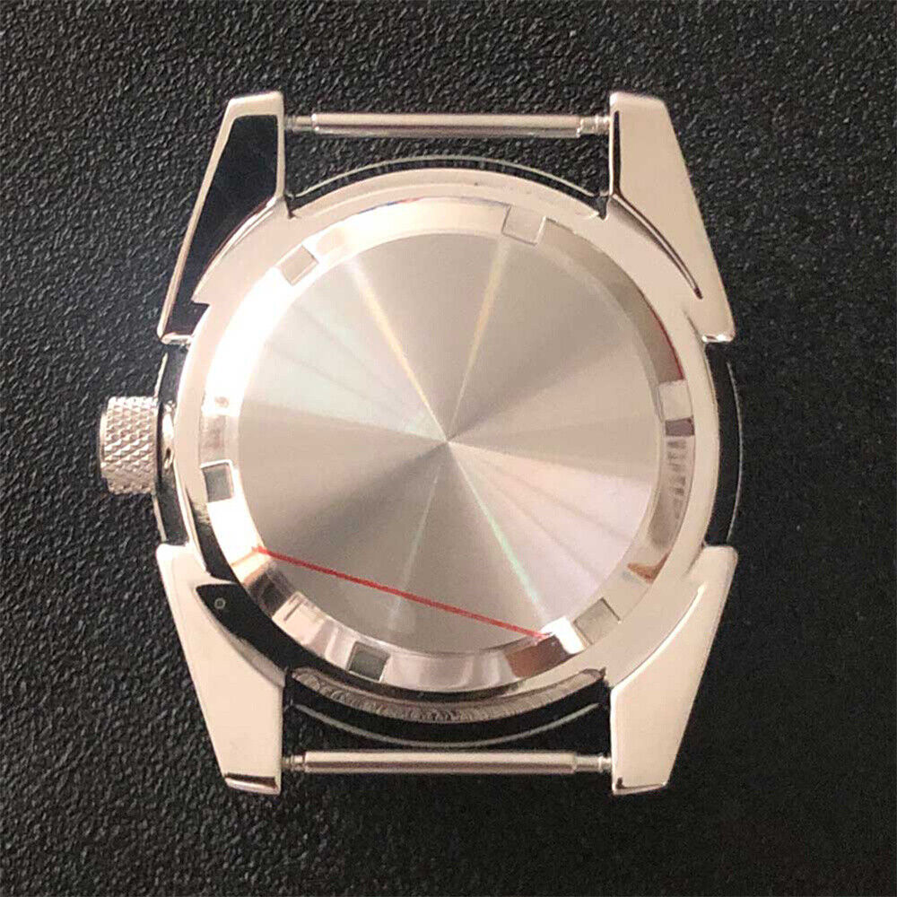 316L stainless steel watch case with 43MM aluminum ring, waterproof for NH36/NH35 movements