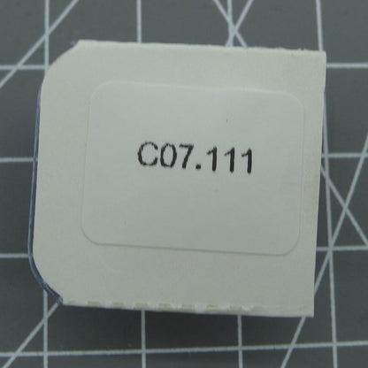 High-precision watch balance wheel with splint for ETA C07.111 movement, generic brand replacement part.