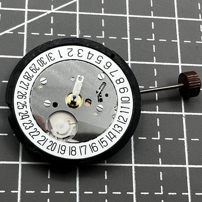 Mouvement à quartz Ronda 505 Date At 6 