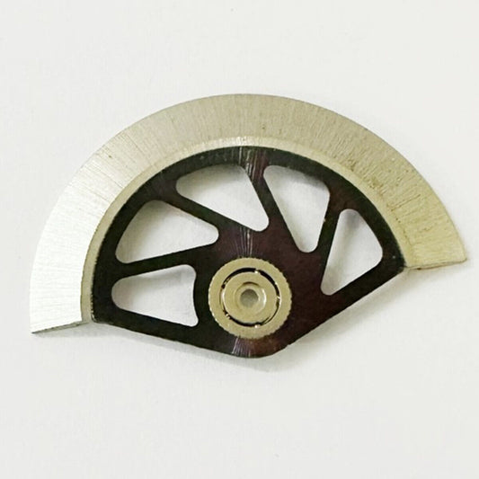 Hollow black rotor oscillating weight with ball bearing for Asian 7750 series watches, precision fit