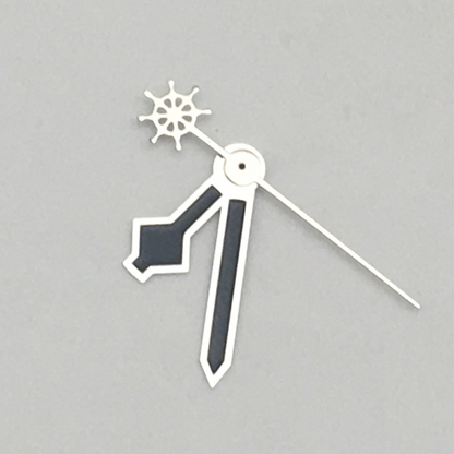 Precision watch hands set for NH35A/NH36A A40 movement, 8.5x12x12.5mm, ideal for repairing watches.