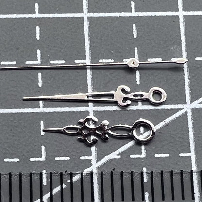 2 Sets/Pack Rose Gold Hollow Snowflake Shape No Lume Hands for NH35/36 NH38 NH72