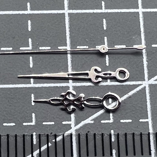 2 Sets/Pack Rose Gold Hollow Snowflake Shape No Lume Hands for NH35/36 NH38 NH72