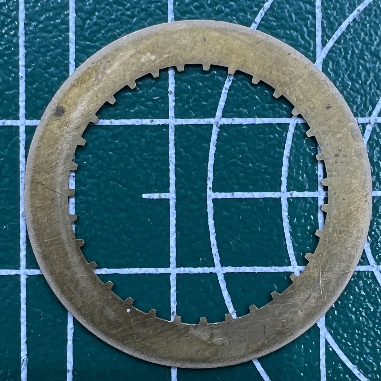 Wholesale lot of OM Font date wheels for ETA 2824 watches with clear date display at 3 o?clock.