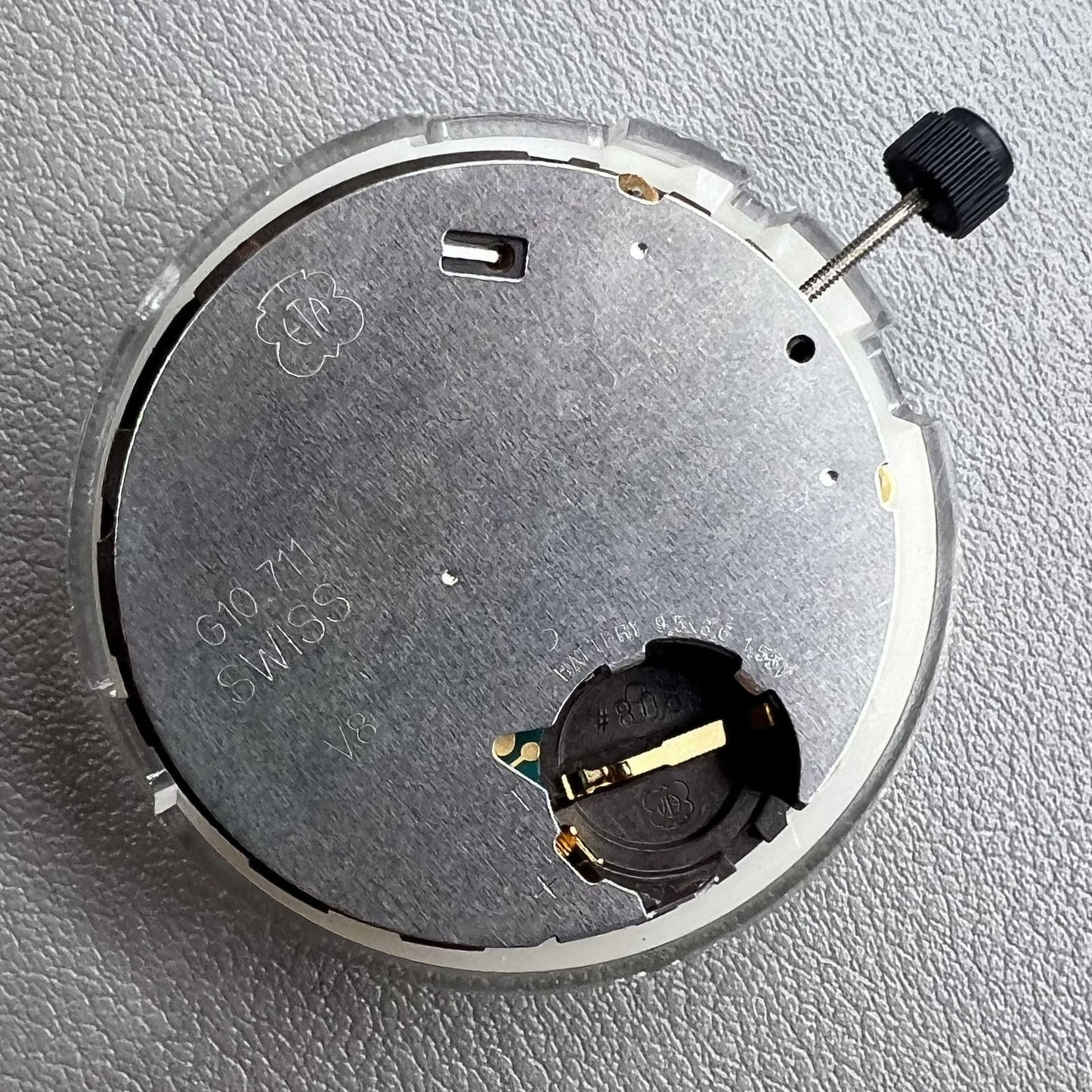 Schweizer ETA G10.712 Quarzuhrwerk mit drei Zeigern und Datumsanzeige, Ersatz f�r G10.711 Modelle