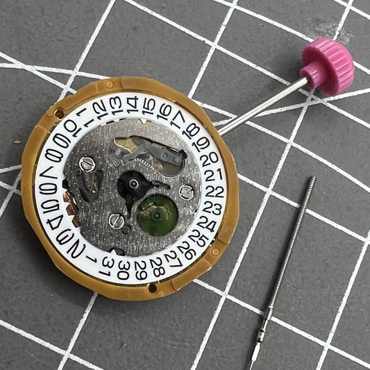 Miyota 9T13 Date at 3 Quartz Movement