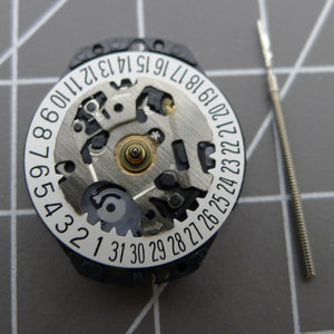 Japan Made Hattori Epson TMI VX82 VX82E Watch Quartz Movement Date At 6