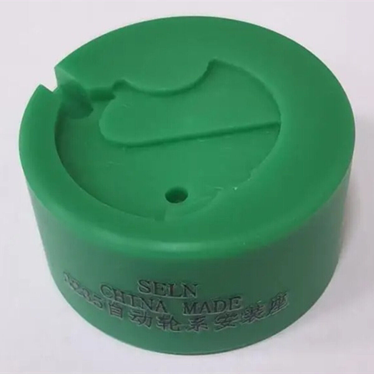 30mm green watch parts holder for China Made 3235 movement with automatic wheels.