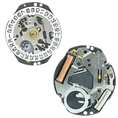 Hattori Epson TMI VX82 VX82E Watch Quartz Movement Date At 3/6 Japan Made