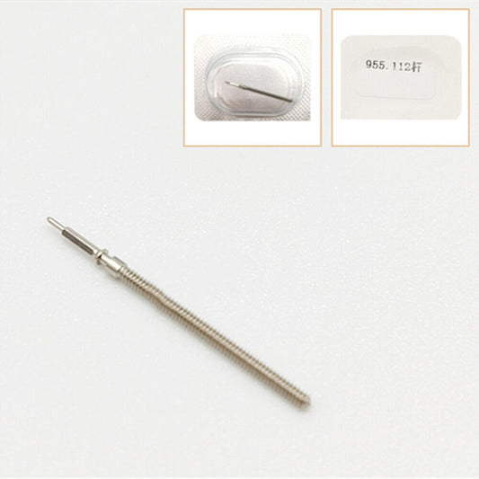 Swiss New Generic 10PCS watch winding stems for ETA 955.112/956.112 movements, precise replacement parts.