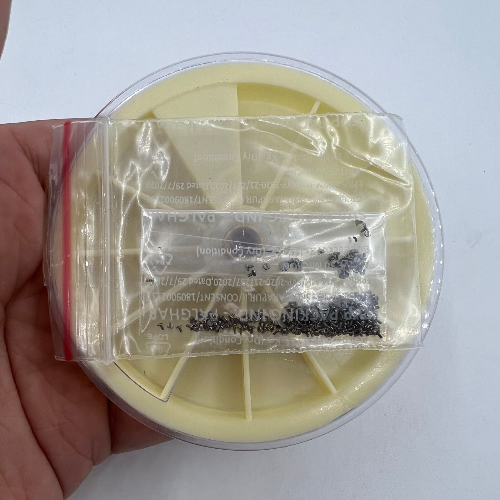 250pcs Swiss Made stainless steel mini watch screws for precise watch repairs and adjustments.