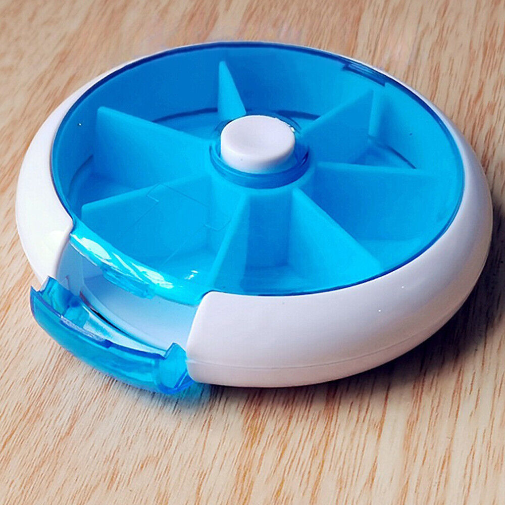 Rotating 3-piece Rotabox storage box with multi-grid compartments for organizing watch accessories and small parts.