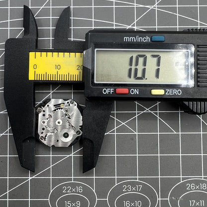 Hattori VX3LA Quartz watch featuring multifunctional movements and three subdials for accurate time tracking.