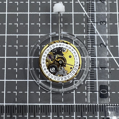 Mechanisches goldenes Uhrwerk ETA2671 mit Datumsanzeige bei 3 Uhr, Ersatz f�r pr�zise Uhren.