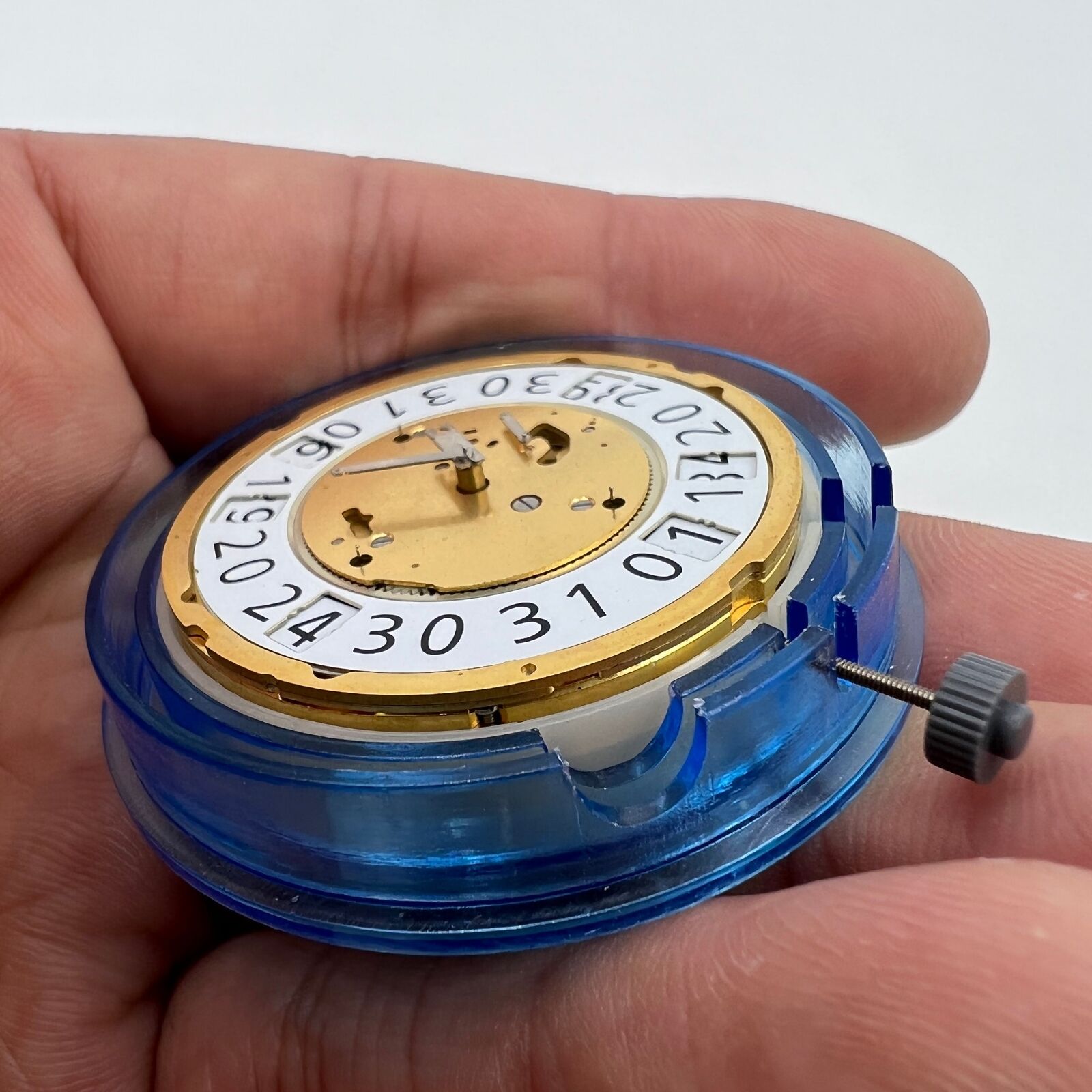 Ronda 8040N quartz watch movement by Ronda, precise timekeeping for watch repairs and custom builds.