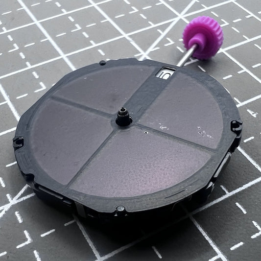 Eco Drive Solar Uhrwerk Miyota Citizen E110 Quarz Datumsanzeige bei 3 Uhr