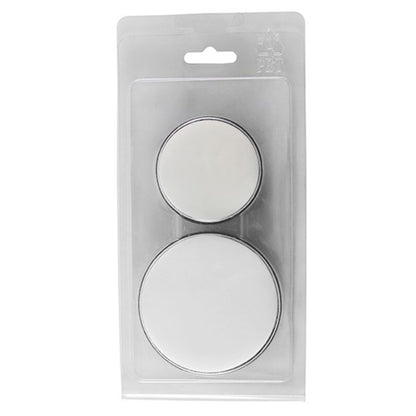 2pcs Large+Small Leather Pads Watch Movement Cushion Holder Watch Repair Tool