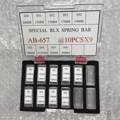 AB-657 Set of 90PCS Generic Special  Spring Bars