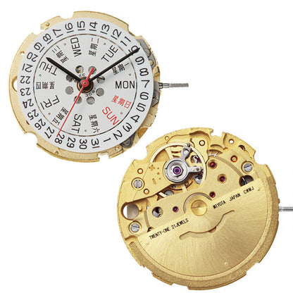 Miyota / Citizen 8205, vergoldet, japanisches automatisches mechanisches Uhrwerk