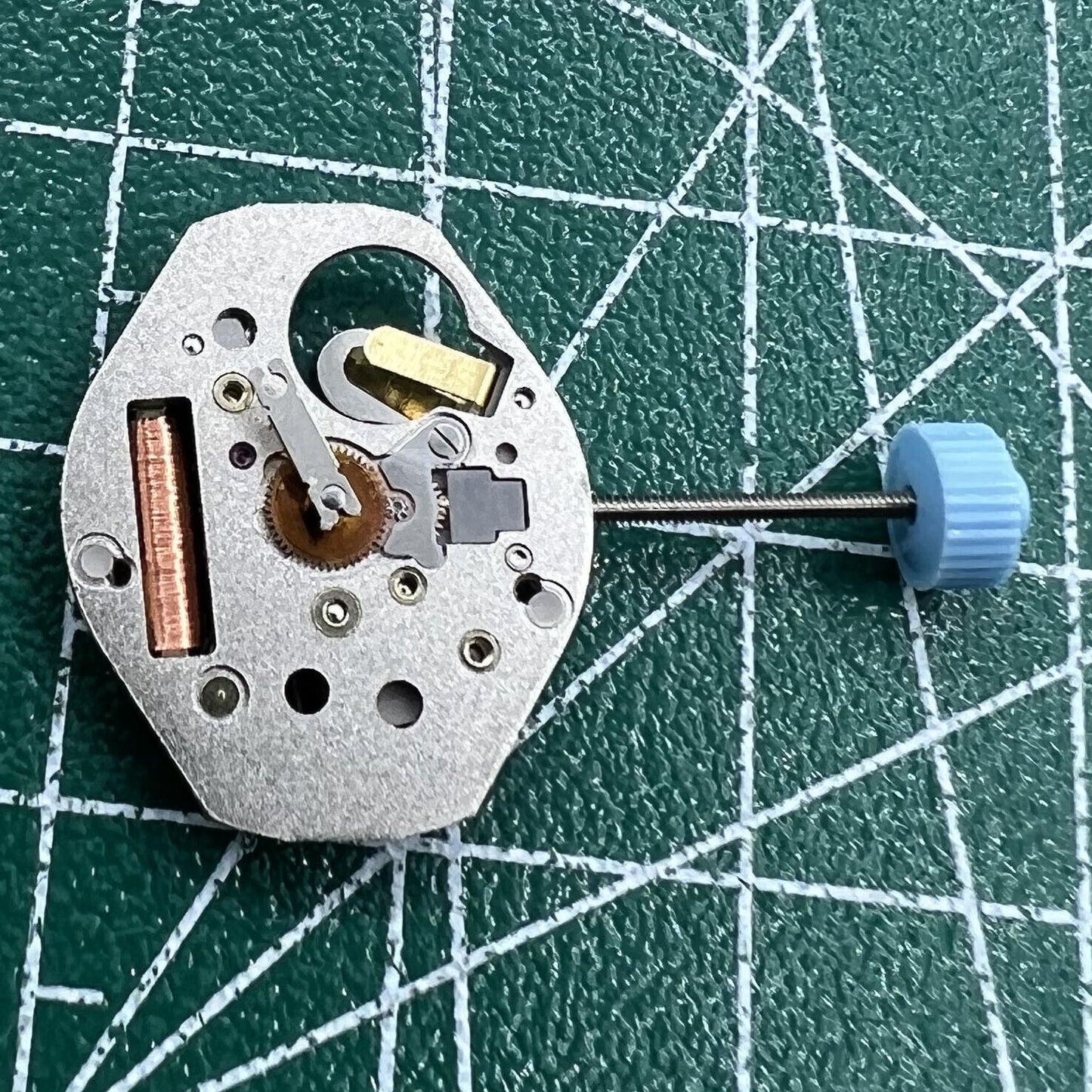 H2 Swiss Ronda 762 Quartz watch movement with 3.8mm high canon pinion for accurate timekeeping.