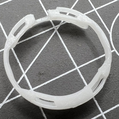 Watch case mount spacer ring 3.7mm height, 20-40mm diameter for Miyota 2035 movement, durable fixing accessory.