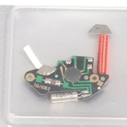 Swiss Made circuit board for ISA 1198 quartz watch movement, precision watch accessory.