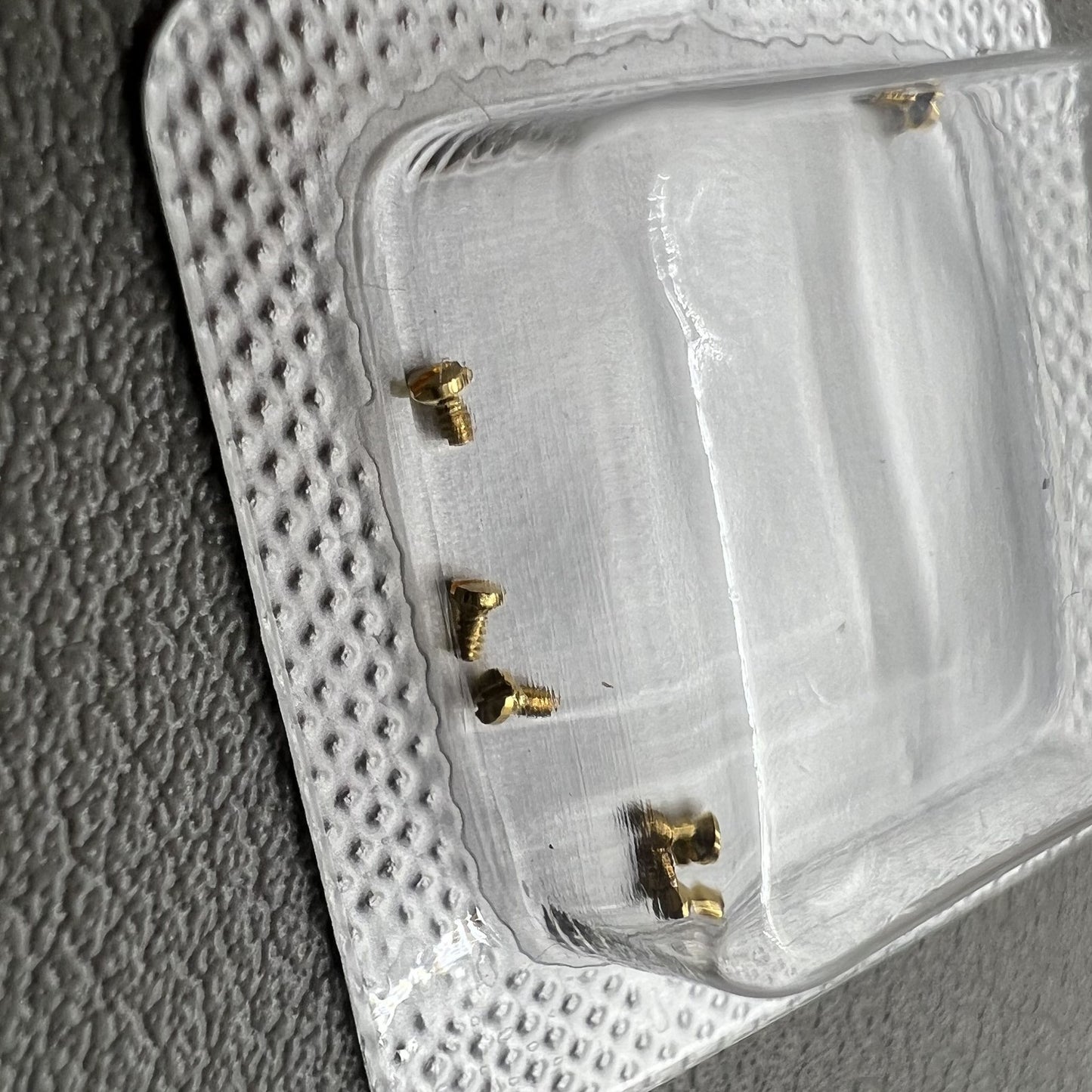 2 Sets Goldene Schrauben Rückabdeckung Gehäuse Für La Grande Classique De