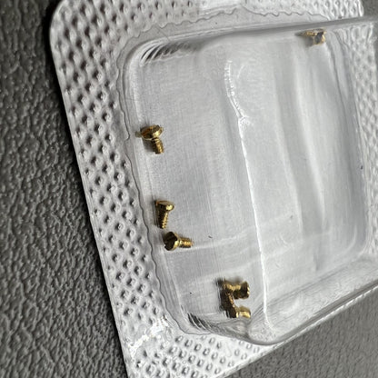 2 Sets Goldene Schrauben Rückabdeckung Gehäuse Für La Grande Classique De